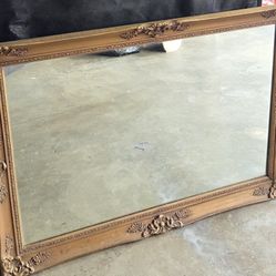 Hand Made Wooden Frame Mirror