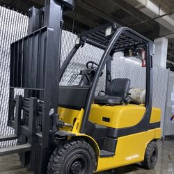 2019 YALE forklift for sale PNEUMATIC TIRES