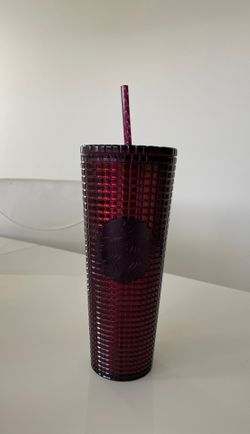 Starbucks holiday plum burgundy Tumbler cup