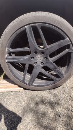 4  - 24 inch Wheels And Tires