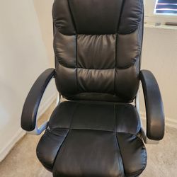 Black executive office chair