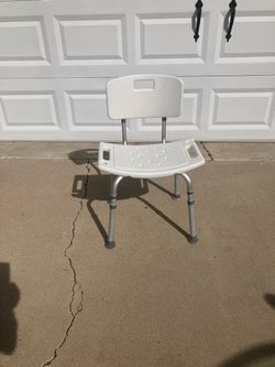 Adjustable Shower Chair with Back