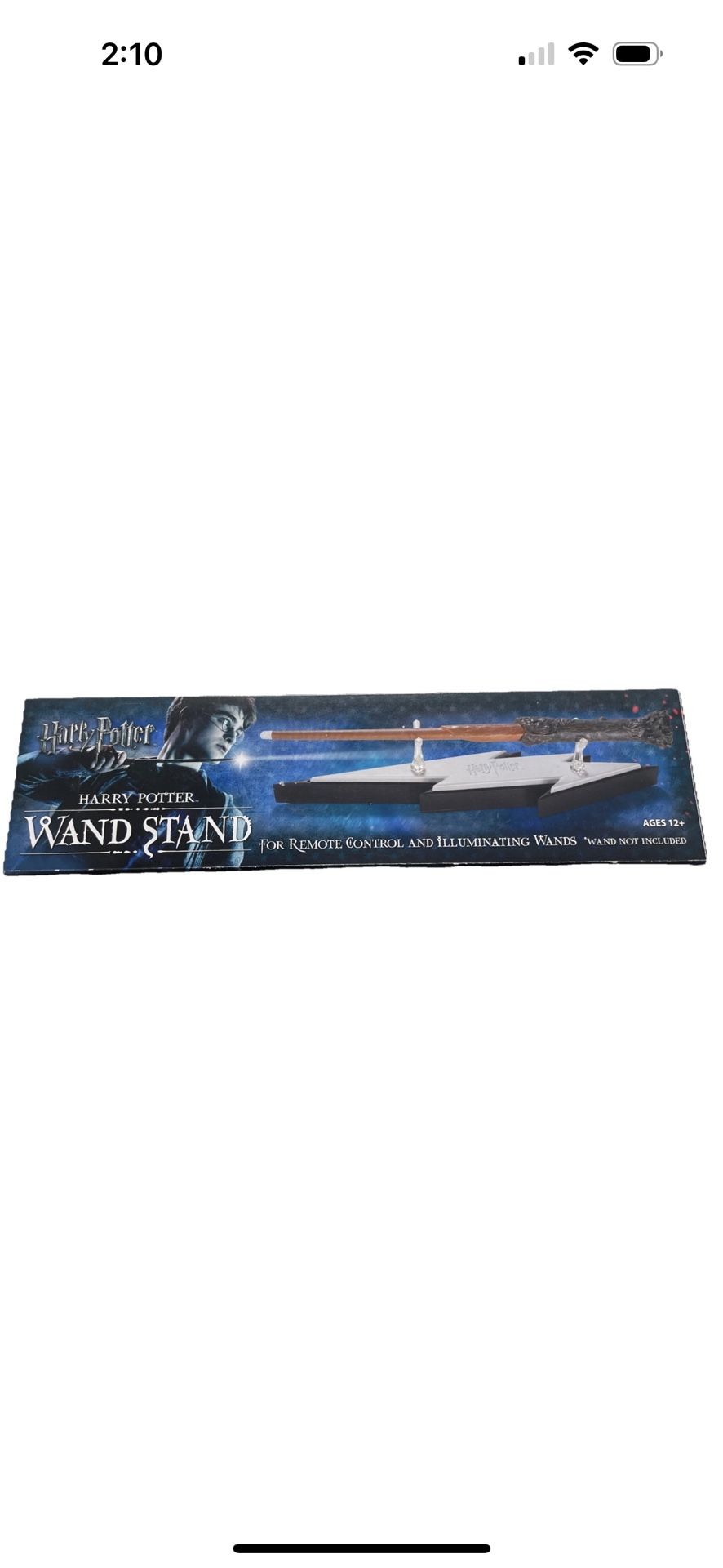 The Noble Collection Harry Potter Wand Stand Missing One of the Plastic Holders