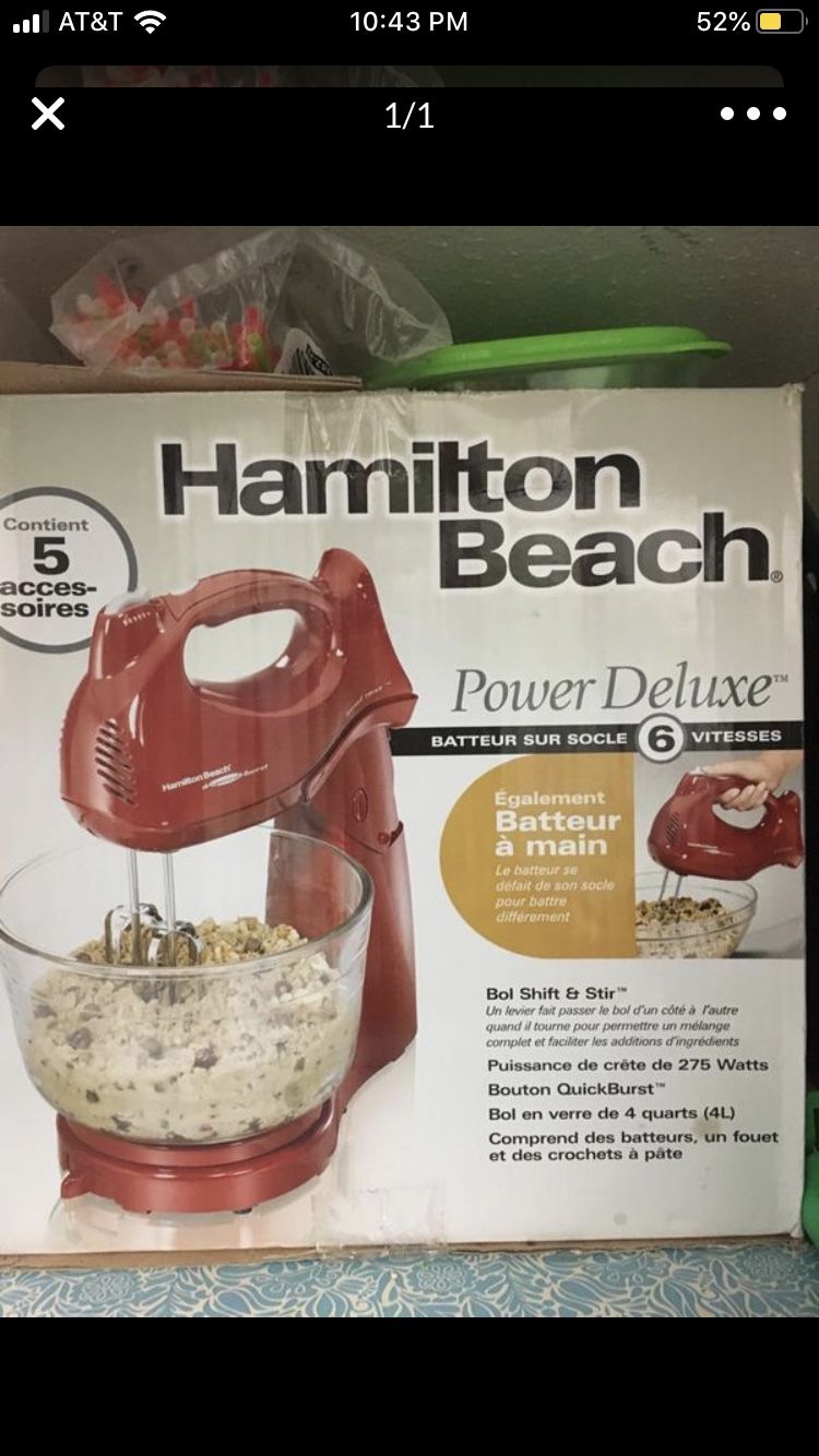 Hamilton beach cake mixer