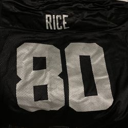 Jerry Rice Authentic Raiders Jersey XL