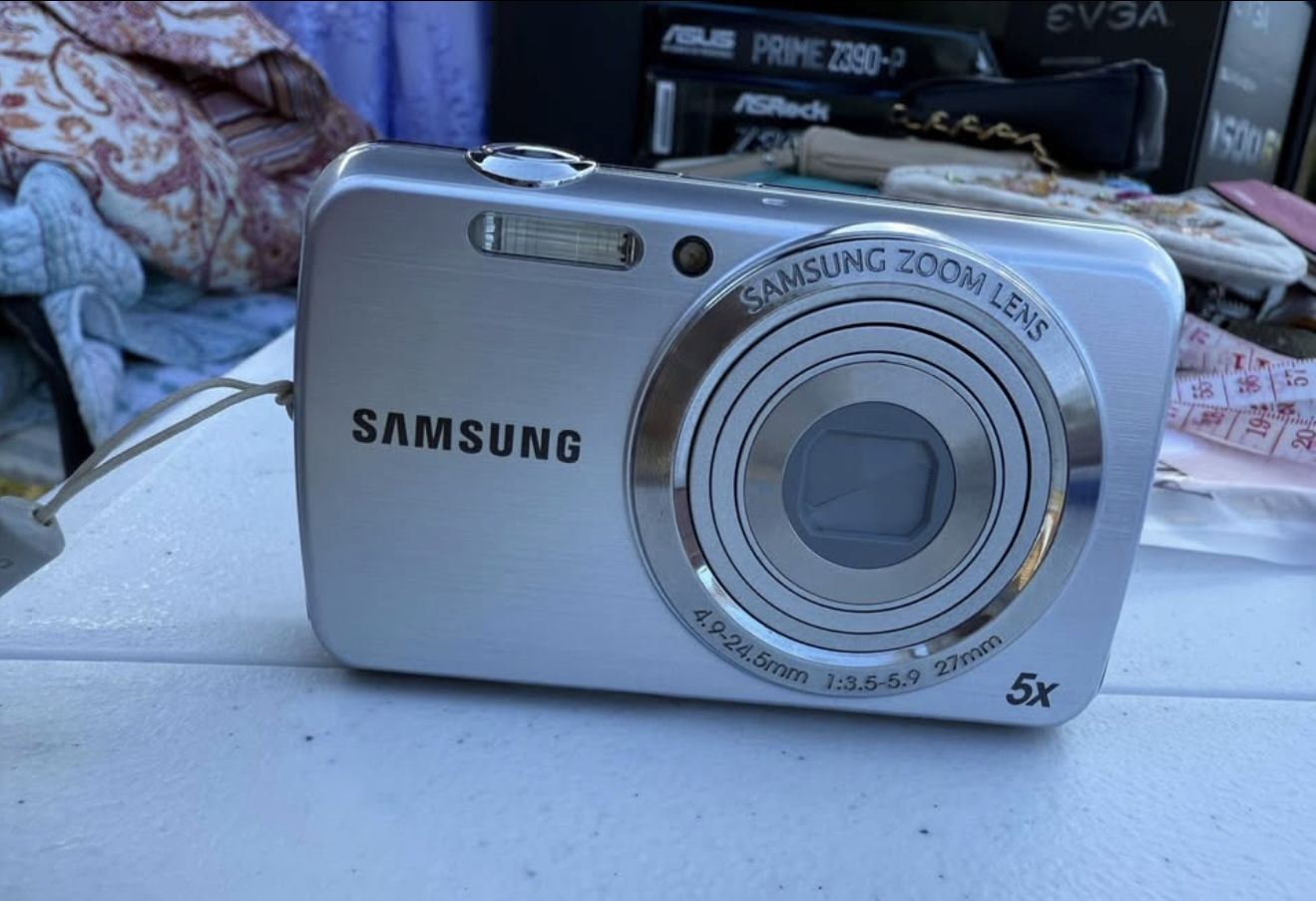Camera, Case, and charger
