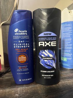 Head & Shoulders Shampoo and AXE Body Wash Bundle