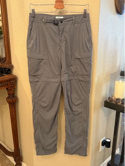 REI Women Gray Convertible Cargo Hiking Outdoor Pants Size 6