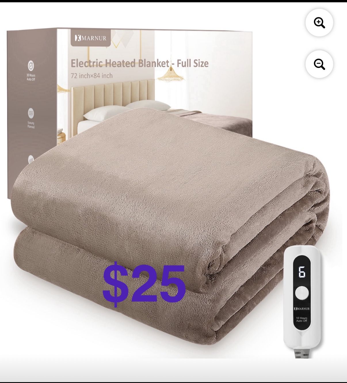 Electro Heating Blanket Full Size