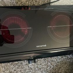 Infrared Double Burner Stovetop 