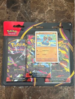 Pokémon Mega Evolution: Pitch Black 3-Pack Blister (Factory Sealed)