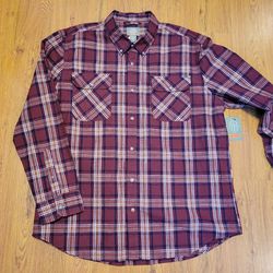 St Johns Bay Long Sleeve Shirt Size 2XL 