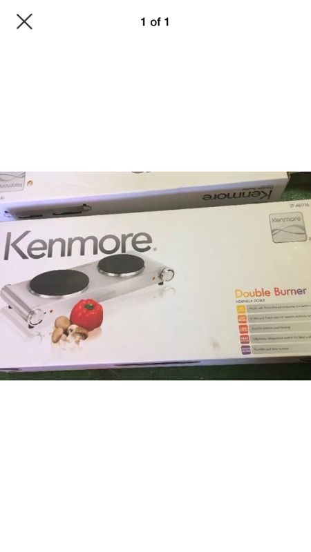Kenmore-Portable Double Burner Hotplate-46916