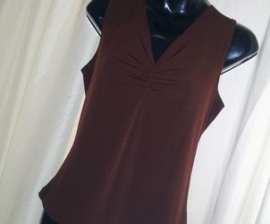 JKLA California Ruched V-Neck Top