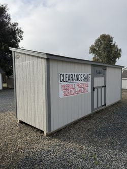 6x20 Lean-To Storage Shed - Tons of Space in a Slim Design