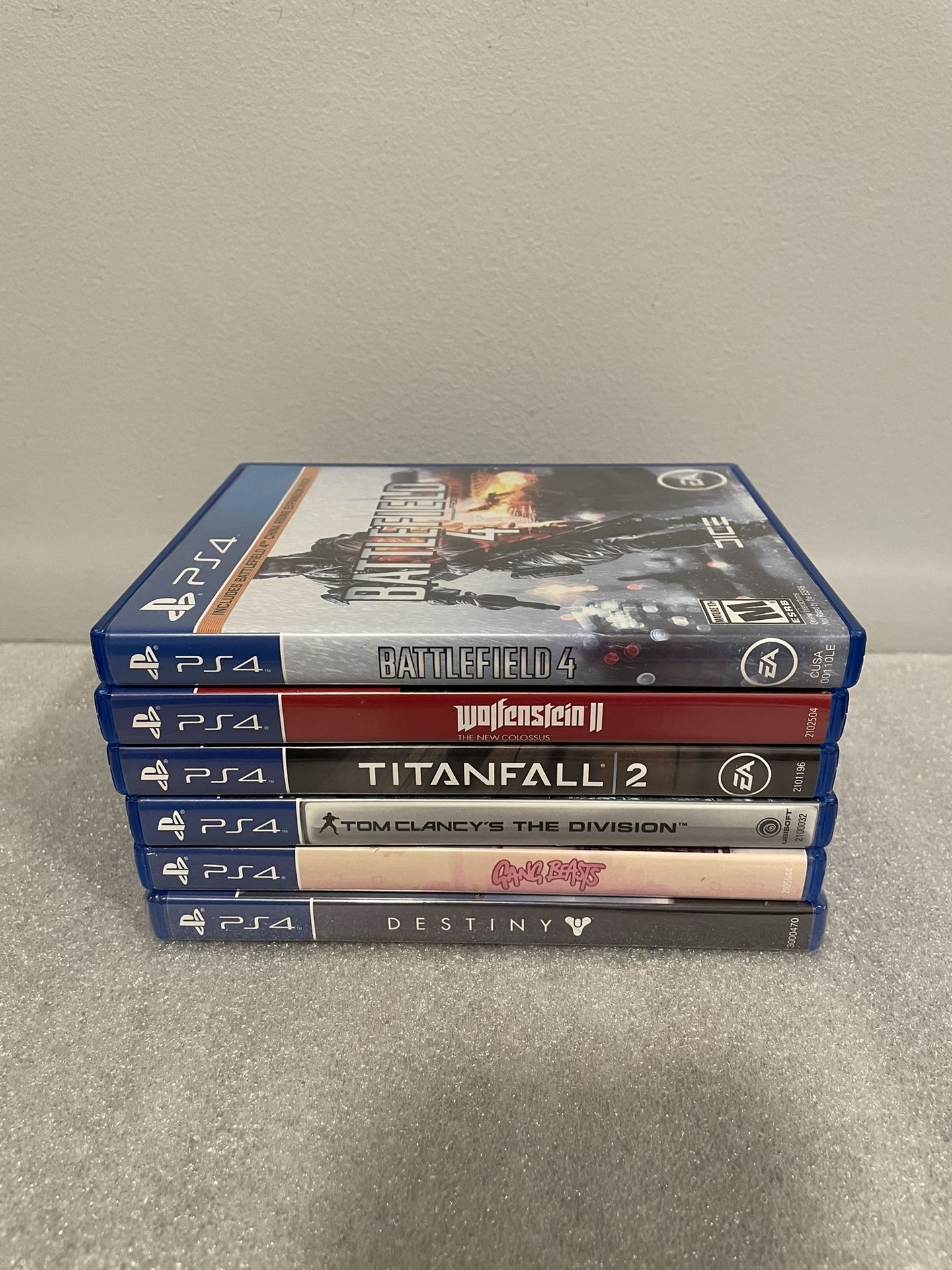 Lot Of 6 PS4 Games