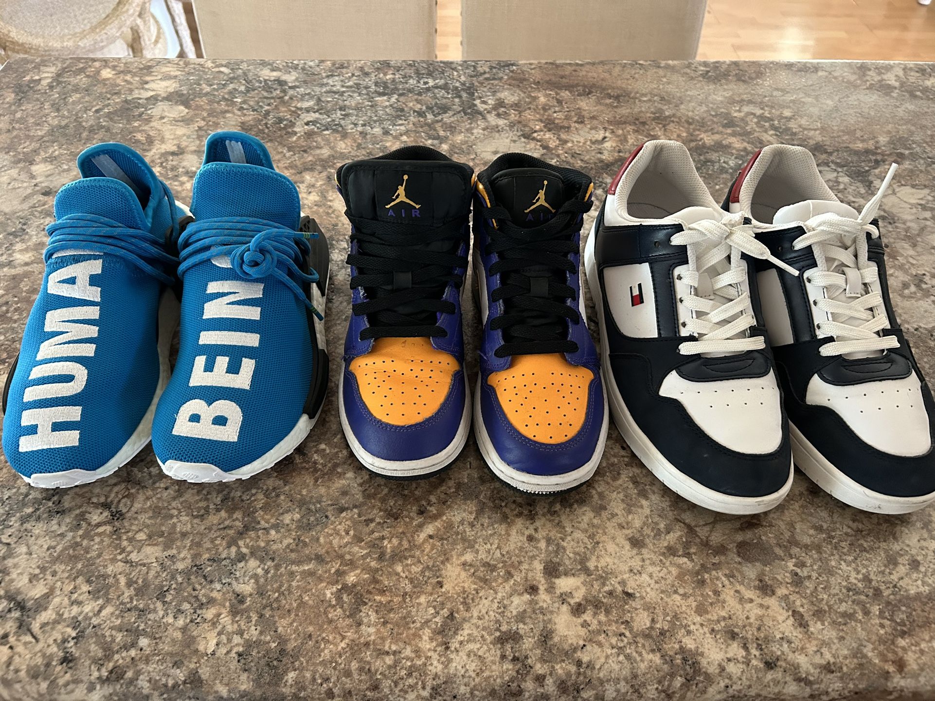 3 Pairs Of Shoes