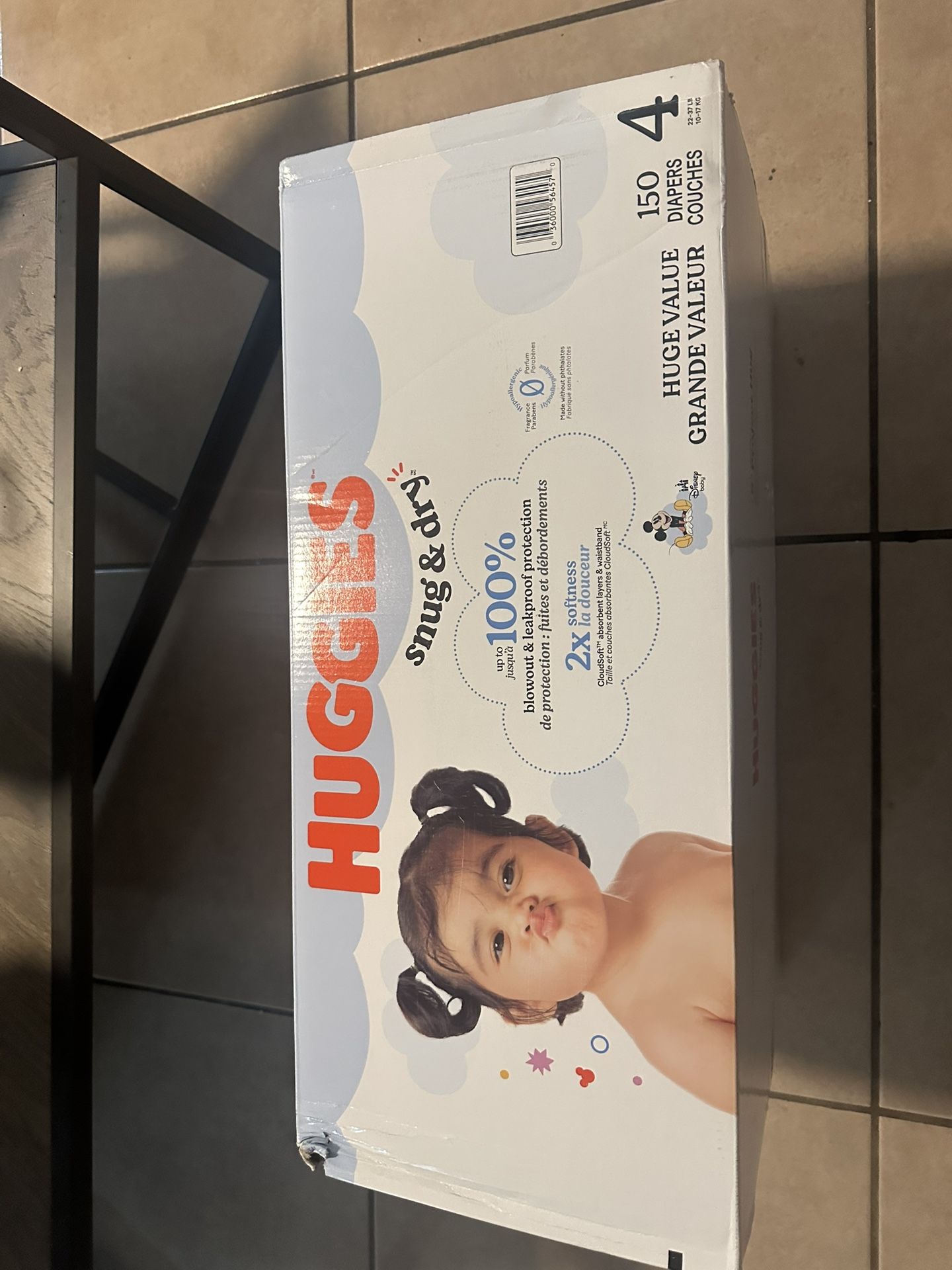 huggies snug and dry size 4 150 count