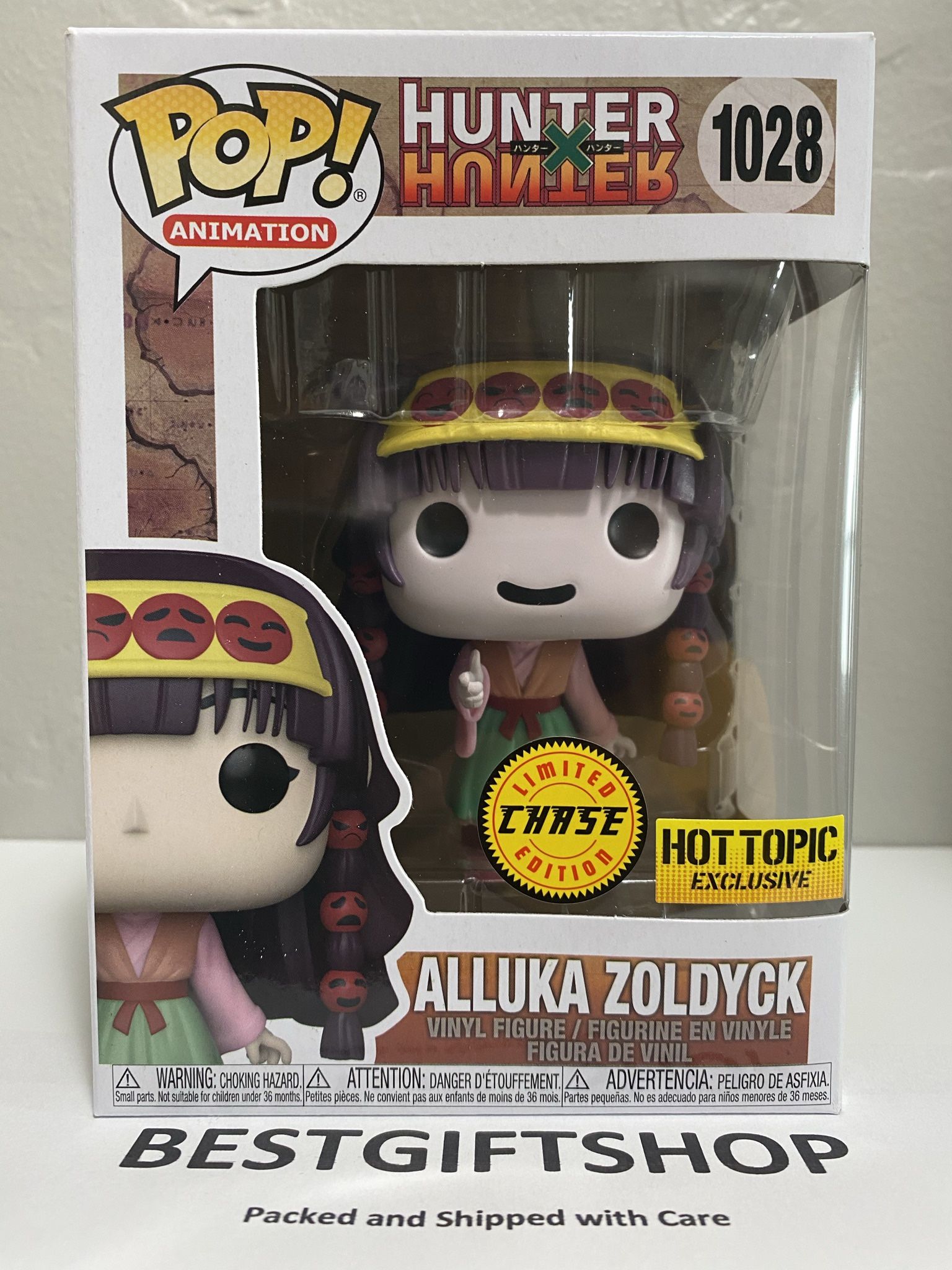 Mint Alluka Zoldyck Chase 1028 Funko Pop Hunter X Hunter Killua Sister Funko Pop Alluka Zoldyck Rare Exclusive