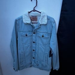 Brooklyn Jean Jacket Color (Baby Blue) 