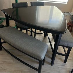 Triangular Dining Table