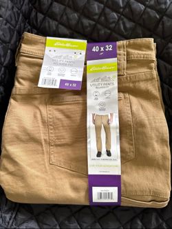 EDDIE BAUER UTILITY PANTS NEW 40 X 32