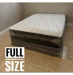 Full Size Mattress Set – Medium Comfort – Available Today 🚚
