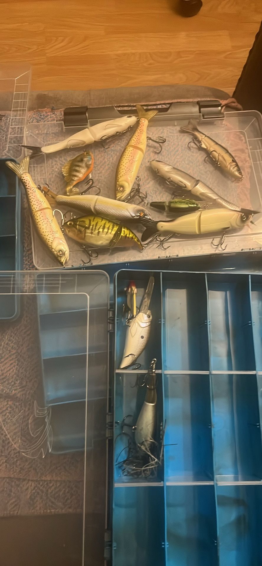 Evolution Fishing Back Pack By Itself Or With All The Lures And With Everything In It for 400 but The Backpack By Itself 150