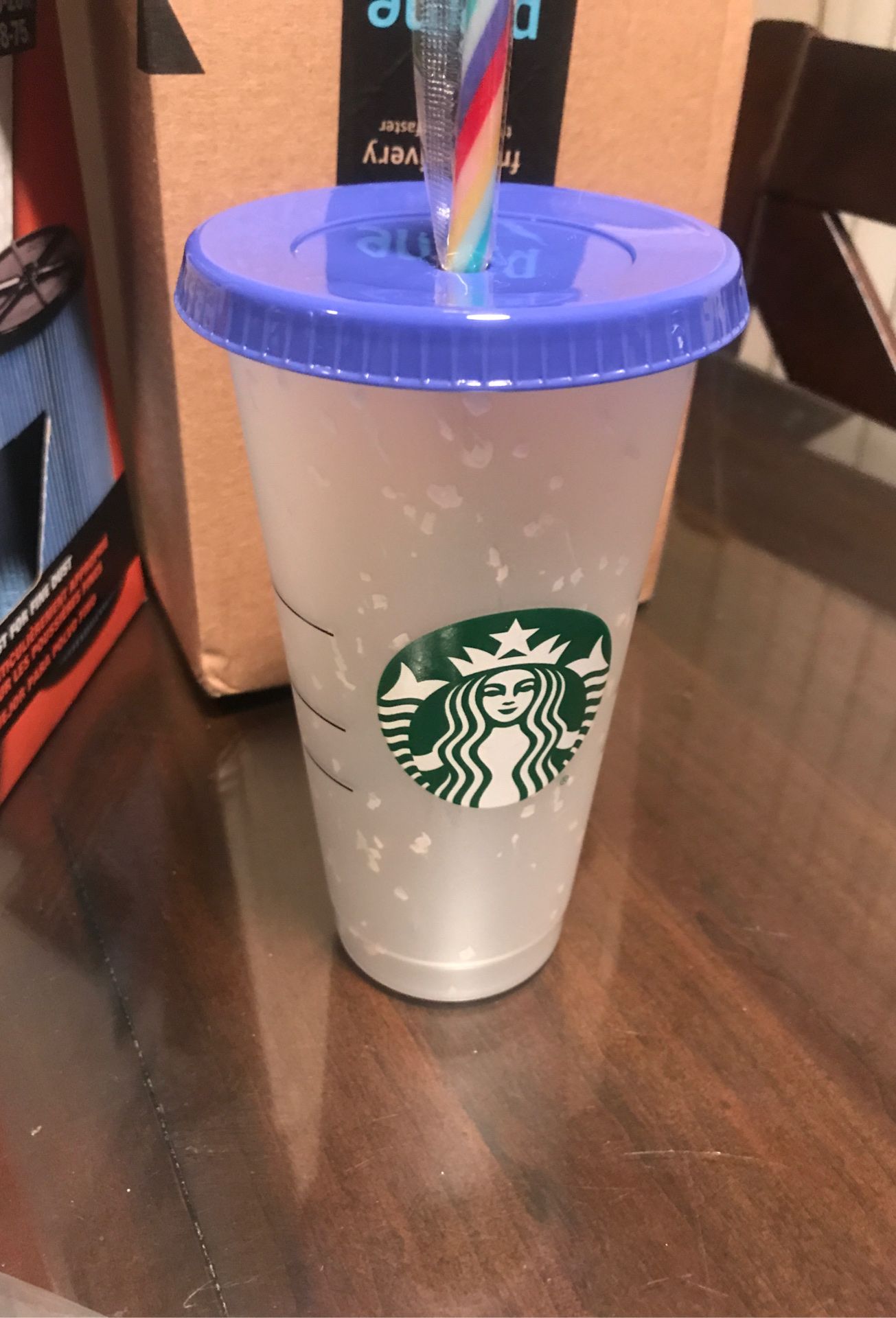 New Starbucks confetti color changing Cup