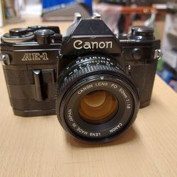 Canon AE-1 Camera Black