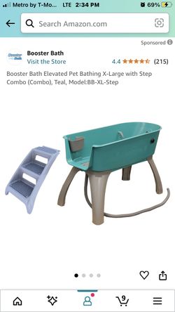 Booster Elevated XL Dog Bath With Stairs