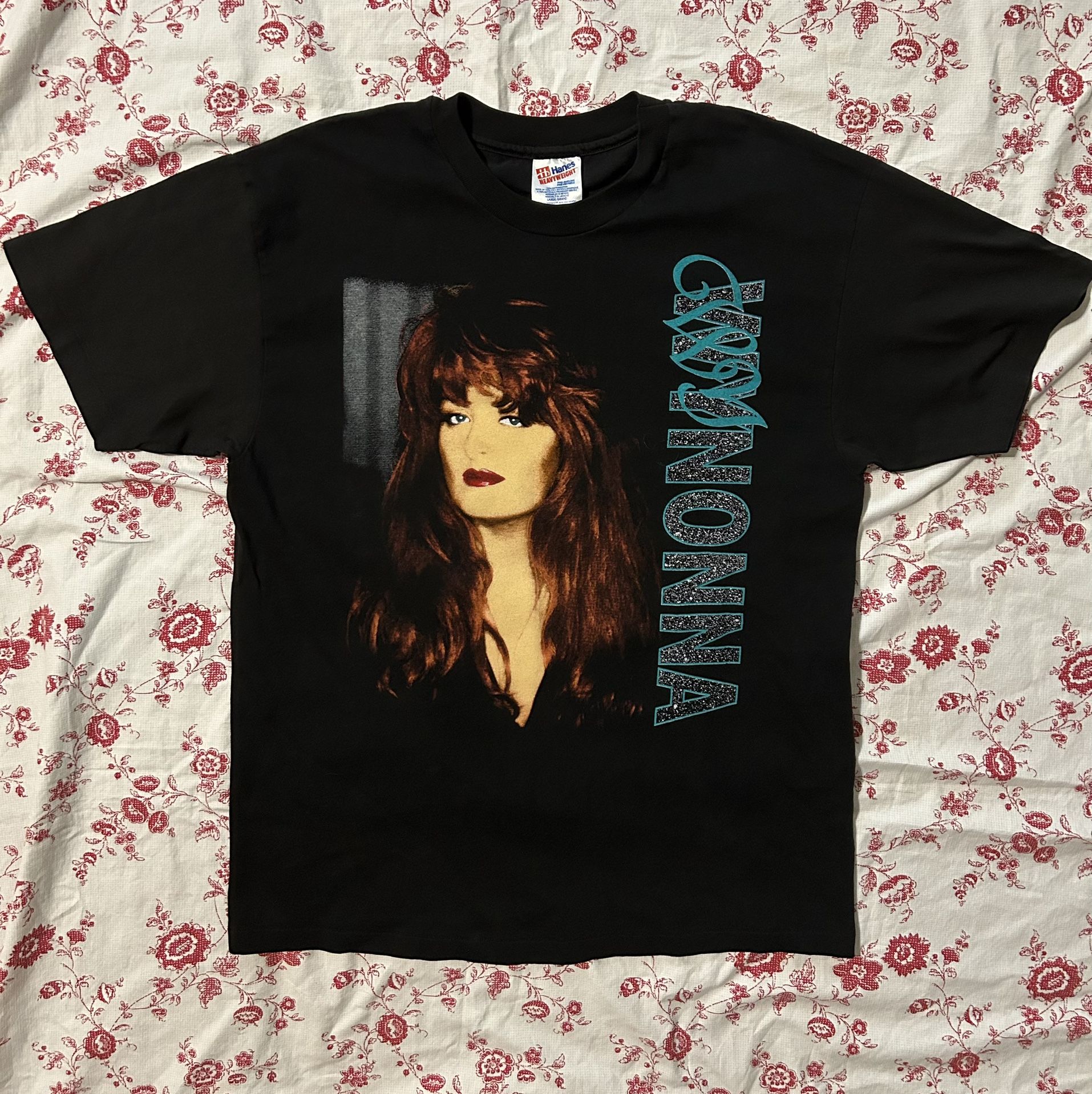 VTG 90s Wynonna Judd tour Shirt, Lg