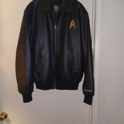All  Leather Star Trek Jacket 