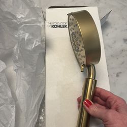 Kohler Purist Multifunction Hand shower Modern Brass
