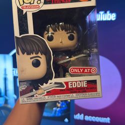 Eddie Funko Pop Stranger Things 