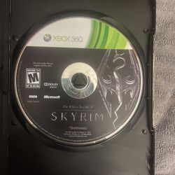 Skyrim Elder Scrolls Xbox 360 Game 