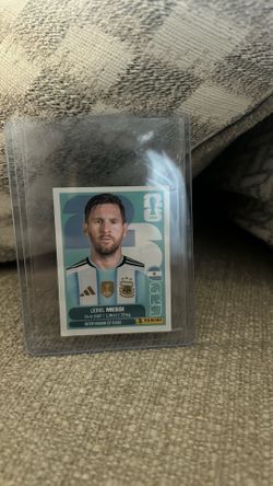 Panini Messi sticker