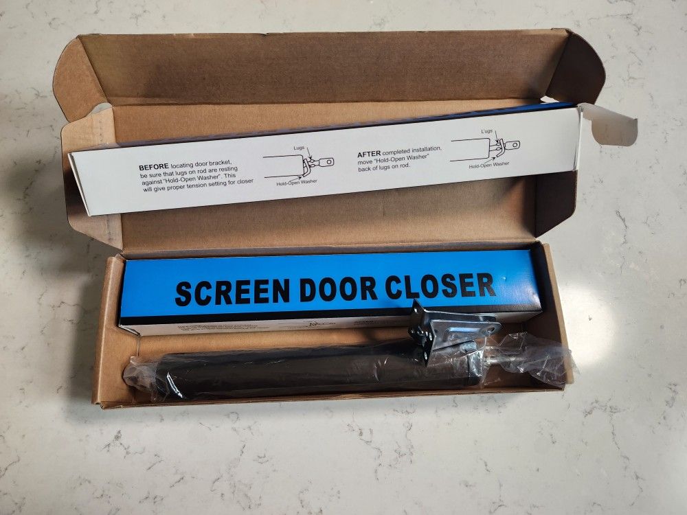 New 2-Pack Screen Door Closure Kit