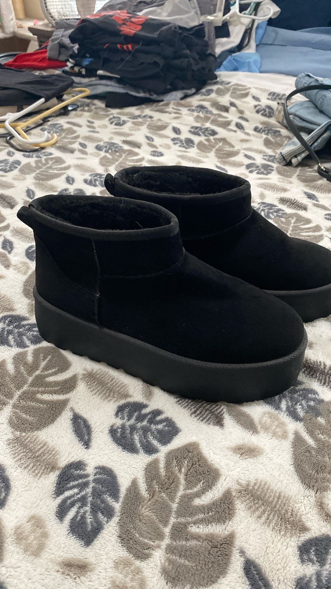 Black Platform Boots