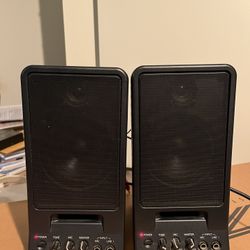 2 Yamaha MS20S Speakers 