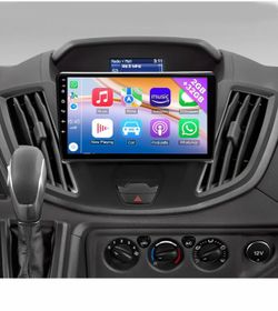 9 Inch Touch Screen Car Radio for Ford Transit 2013-2019, Android 13.0 Double Din Car Stereo with Carplay Android Auto Audio Multimedia Receiver with 