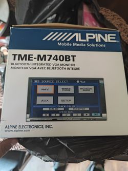 Alpine Reciever Bluethoot Screen