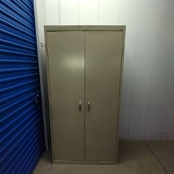 $220 metal to dors storage cabinet