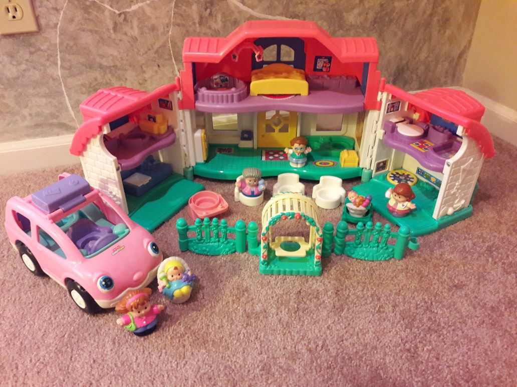 Little People Sweet Sounds Home & SUV (1 yr & up) REDUCED