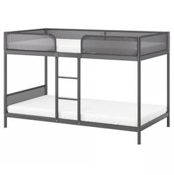 Ikea Twin Bunk bed frame grey - frame only, no mattress