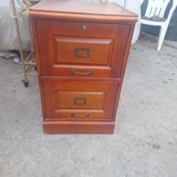 Wooden file cabinets