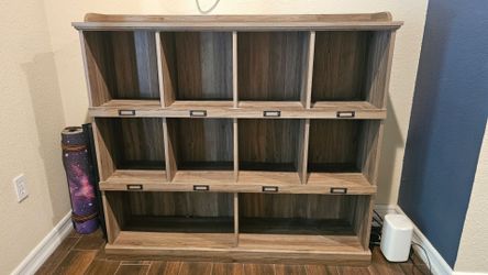 Bookshelf TV stand
