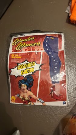 Wonder woman tights and choker