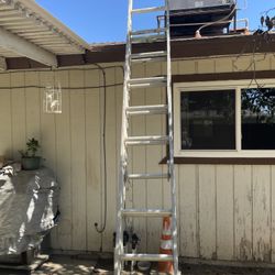 20’ Aluminum Extension Ladder 