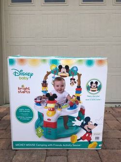 Bright Starts Disney Baby Michey Mouse Camping With Friends Activity S